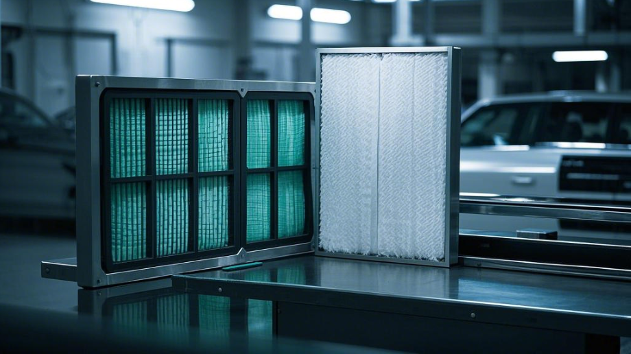 Loại bộ lọc nào để sử dụng cho một gian hàng sơn?