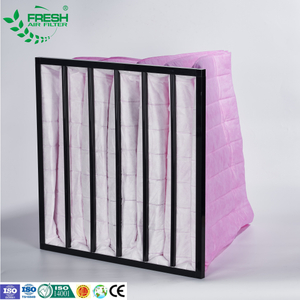 FRS-DS6P-P-F8-E1 Bộ lọc túi khí bằng vải không dệt F8 hiệu suất 85%
