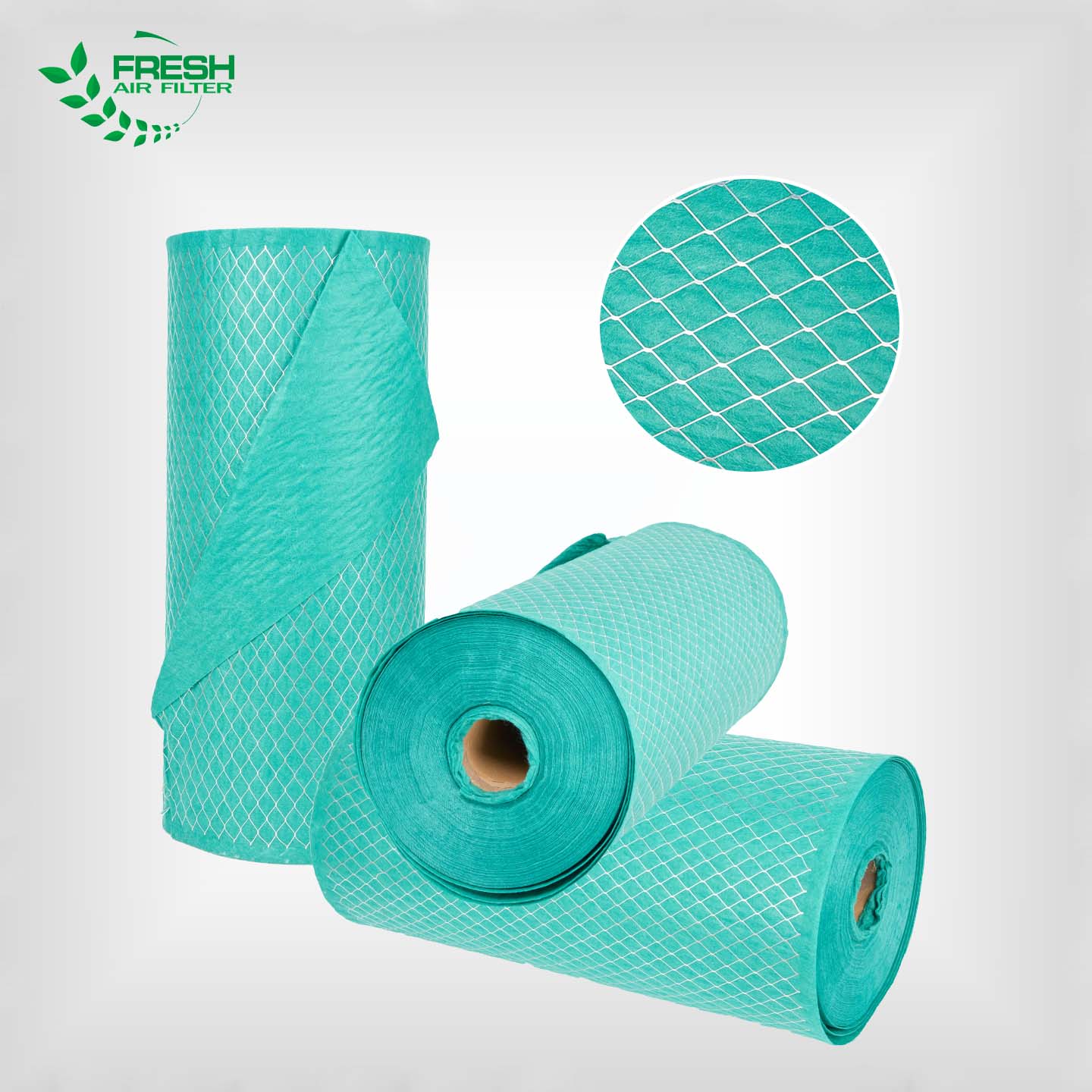Cuộn lưới lọc trước nhiều lớp cho bộ lọc bảng khí xếp nếp
