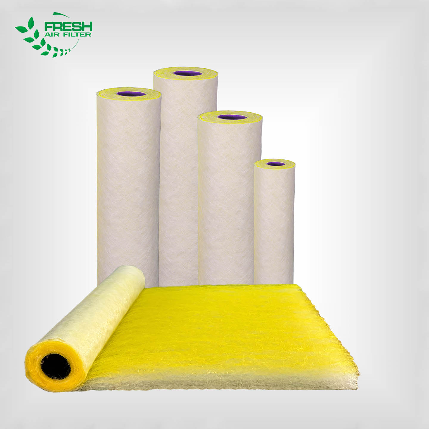 Phương tiện lọc sàn bằng sợi thủy tinh cho buồng sơn