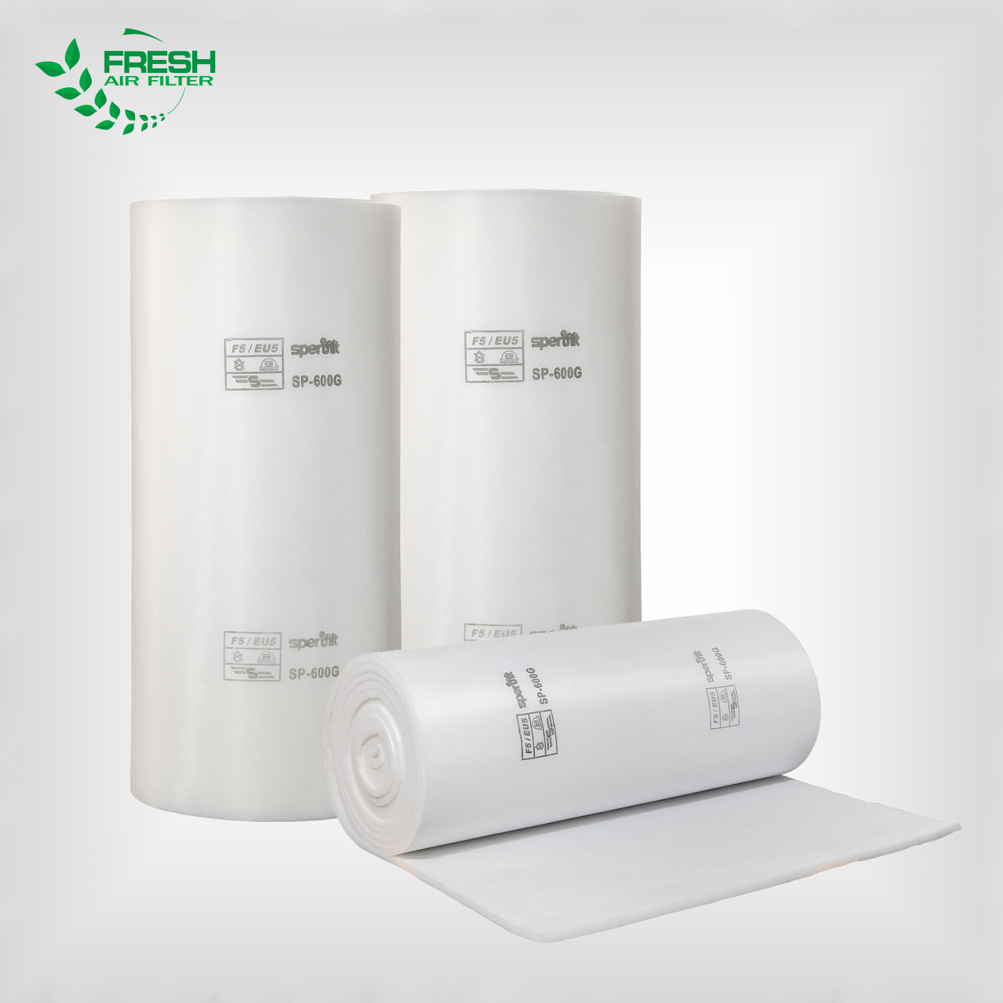 Phương tiện lọc trần buồng sơn giữ bụi cao FRS‑600G F5