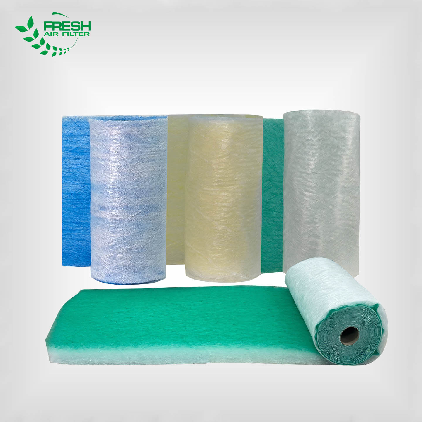 Phương tiện lọc sàn bằng sợi thủy tinh cho buồng sơn